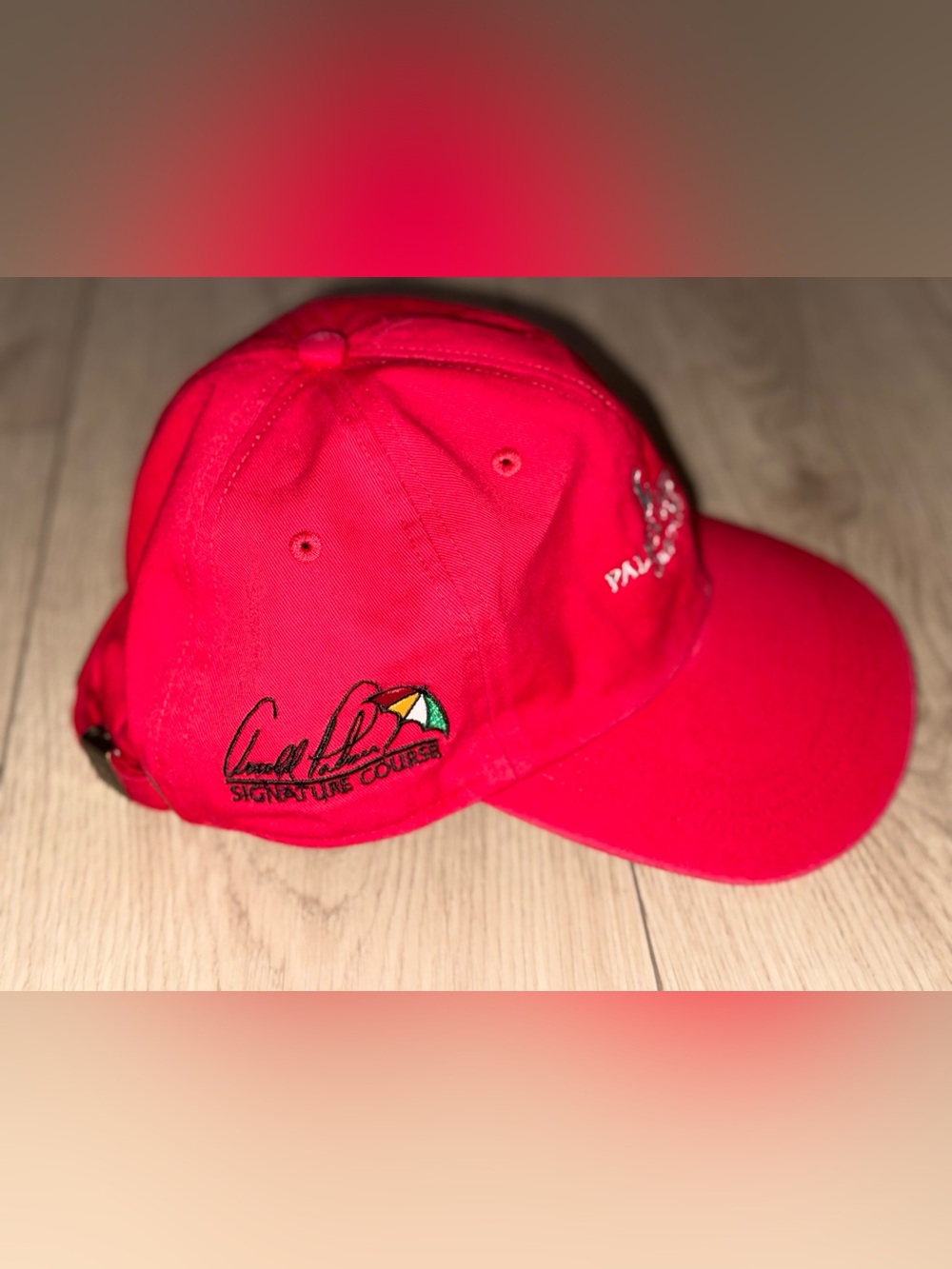 Arnold Palmer Legend Signature Country Club Hat Cap Ahead VINTAGE classic cut